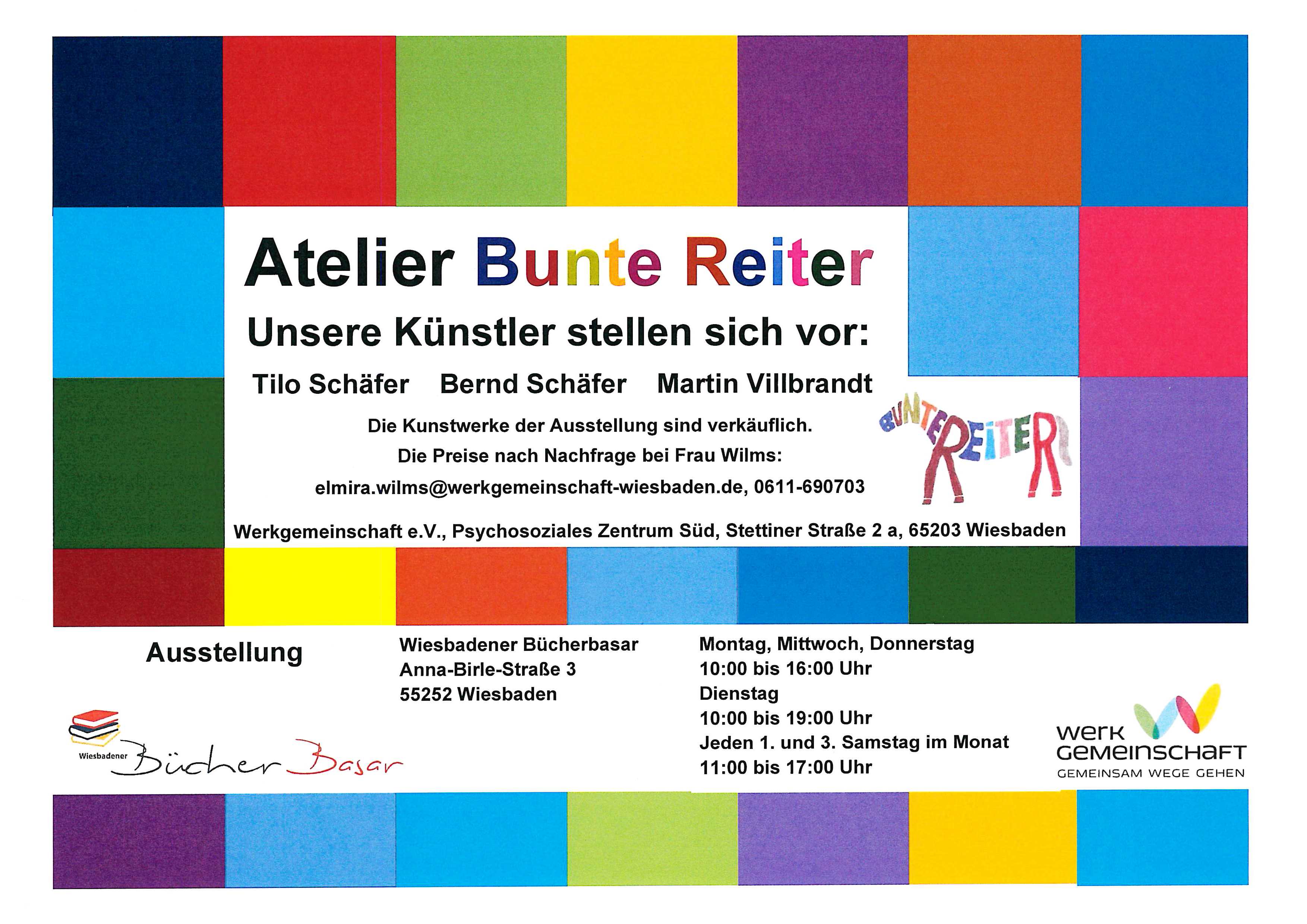 werkgemeinschaft-aktuelles-Ausstellung 2022 -Bunte Reiter