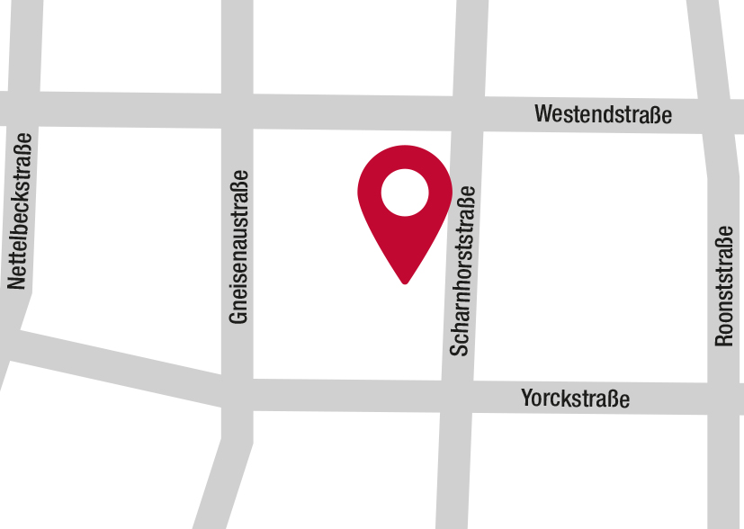 werkgemeinschaft_Standortkarte_PSZ Mitte Scharnhorststraße