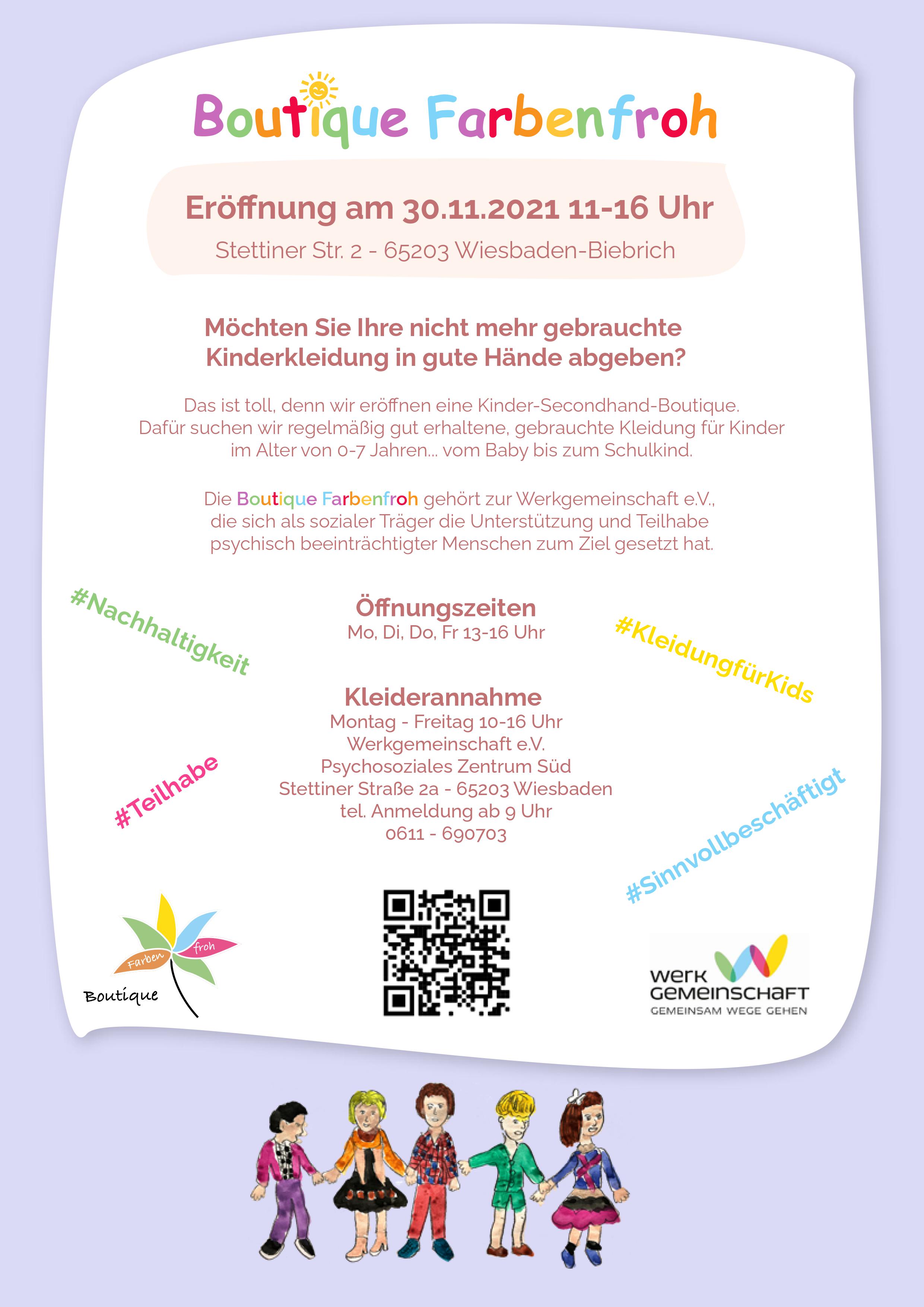 werkgemeinschaft-Aktuelles_Boutique Farbenfroh_Flyer