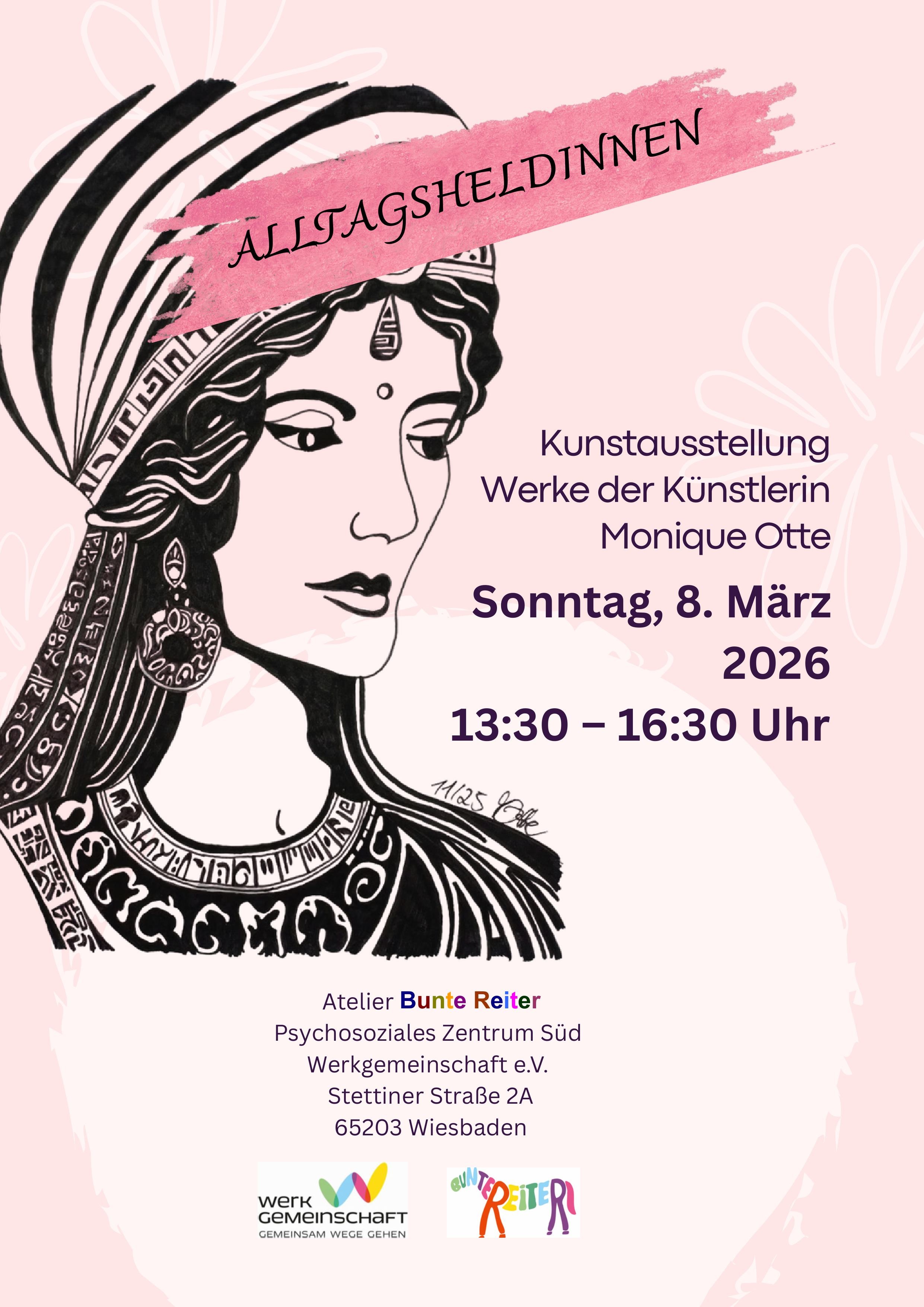 Werkgemeinschaft_PSZ Süd_Atelier_Ausstellung Alltagsheldinnen